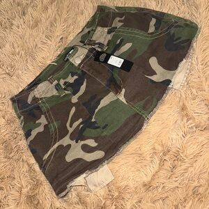 Fashion Nova Camouflage Skirt